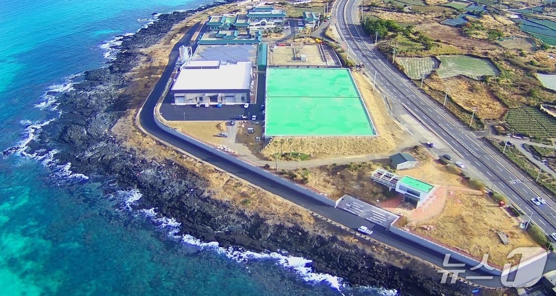 본문 이미지 -  한경면 서부하수처리장(제주도 제공. 재판매 및 DB금지)/뉴스1
