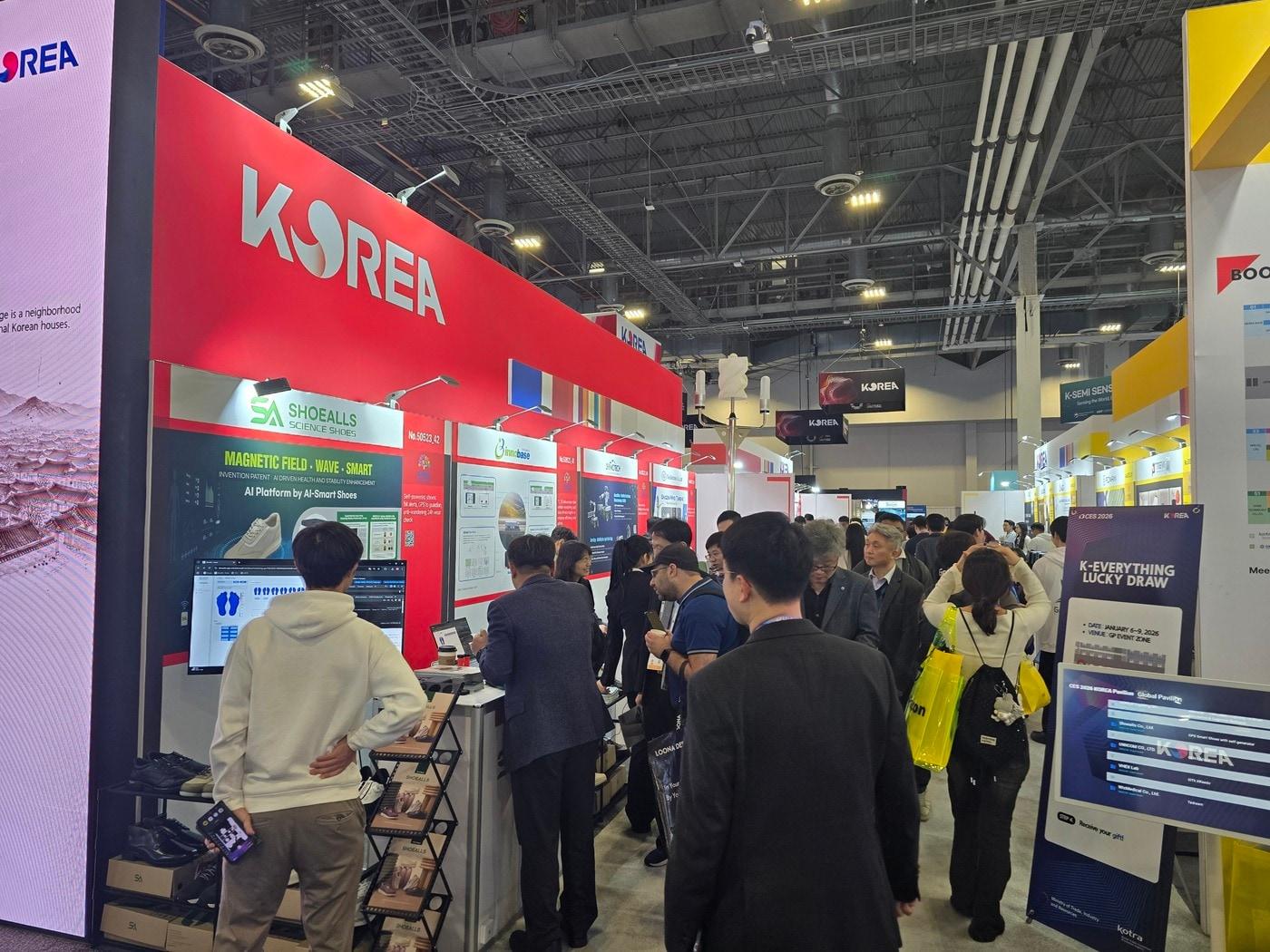 본문 이미지 - 미국 라이베이거스에서 열린 'CES 2026'.(충남도 제공. 재판매 및 DB금지)/뉴스1