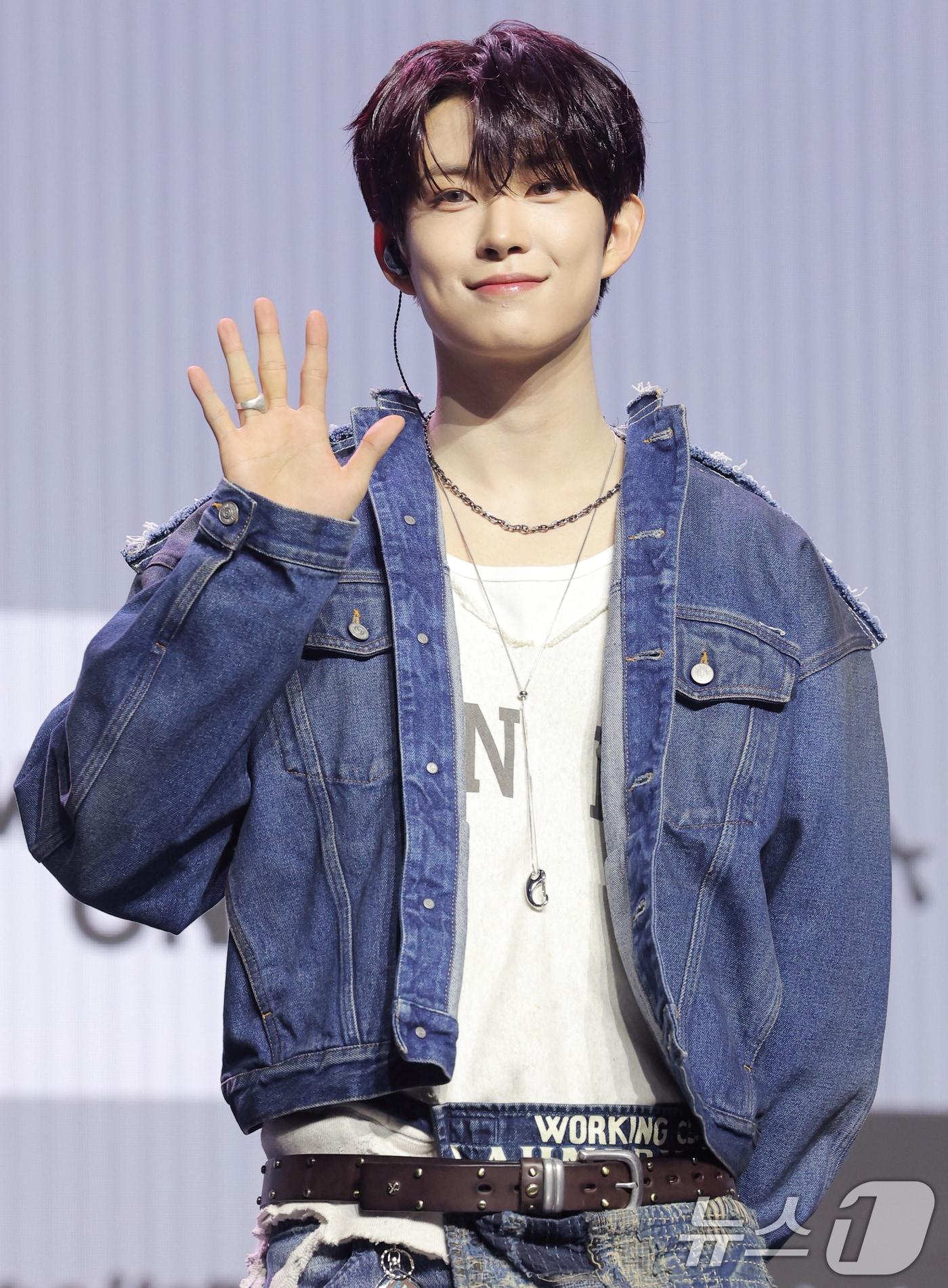 본문 이미지 - 그룹 알파드라이브원(ALD1)의 건우 ⓒ 뉴스1 권현진 기자