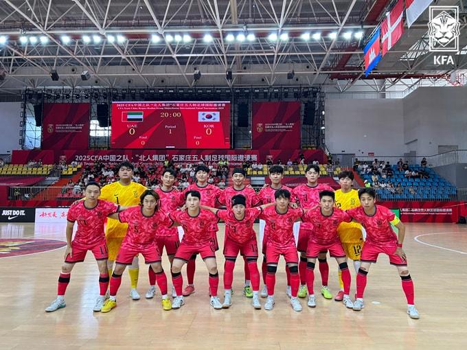 본문 이미지 - 한국 풋살대표팀(대한축구협회 제공) 