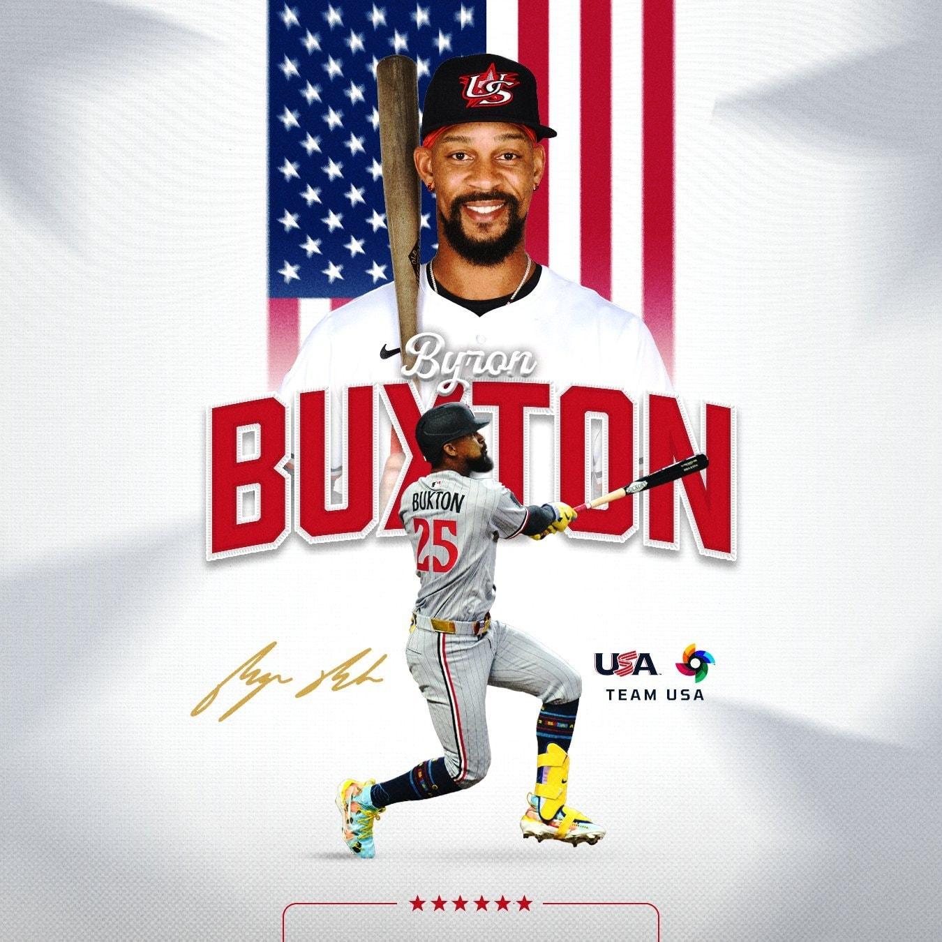 본문 이미지 - 바이런 벅스턴이 WBC 미국 야구대표팀에 합류한다.(미국 야구대표팀 SNS 캡처)