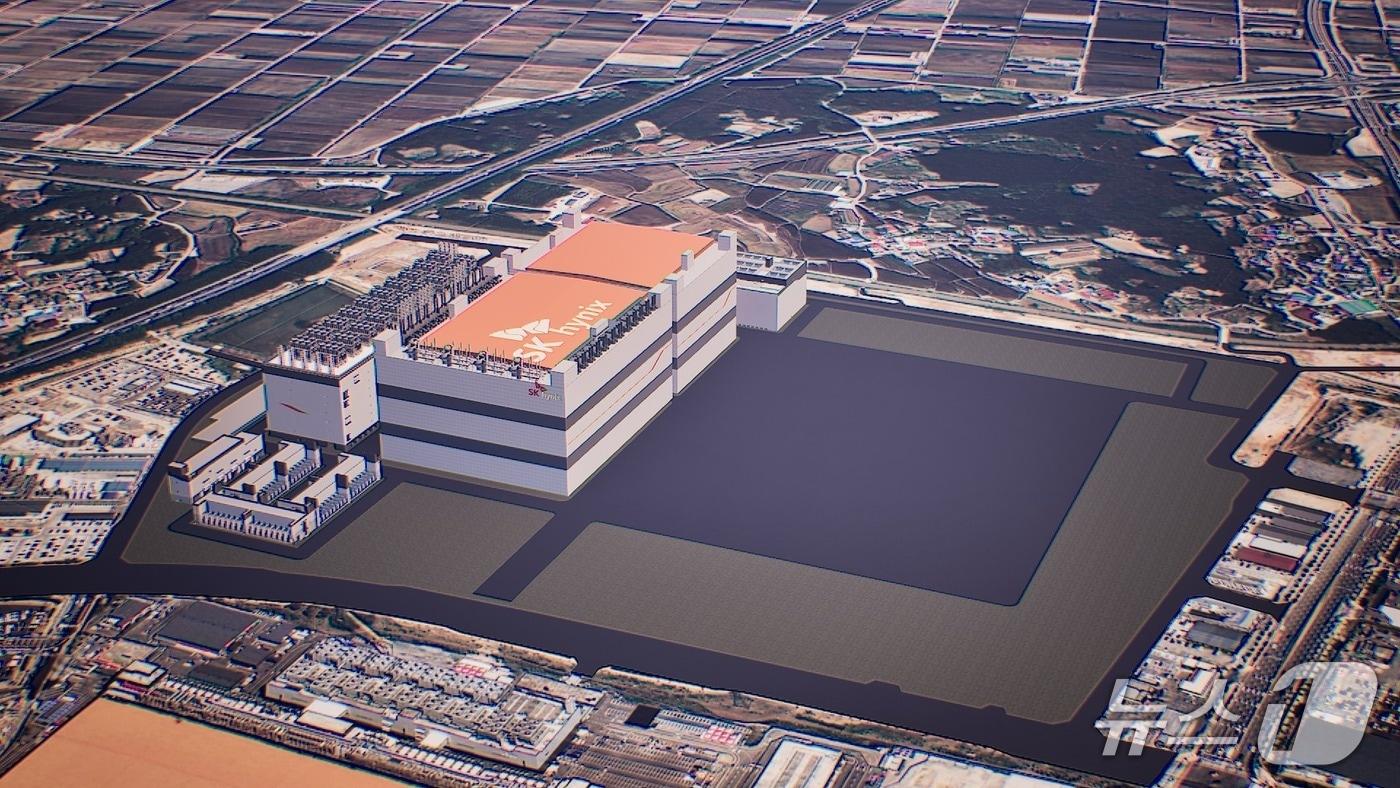 SK하이닉스 P&T7 조감도(SK하이닉스 뉴스룸)