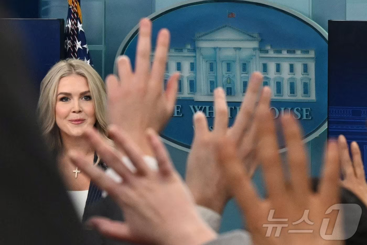 워싱턴DC 백악관 정례브리핑 <자료사진> ⓒ AFP=뉴스1