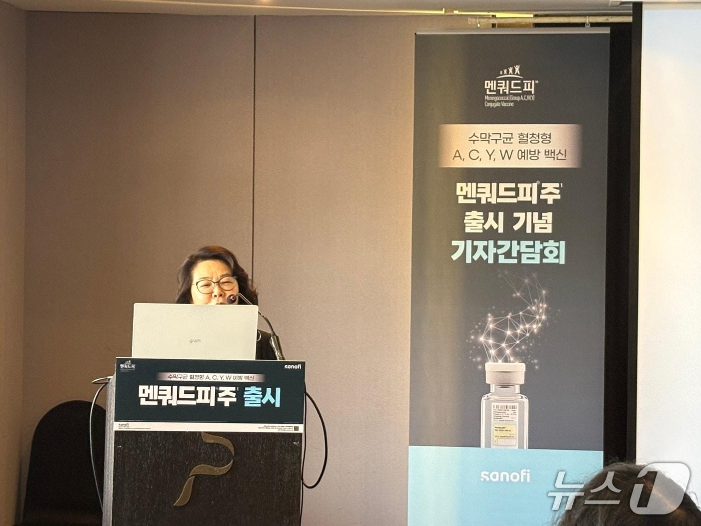 본문 이미지 - 박희경 사노피코리아 백신사업부 대표.(김정은 기자)