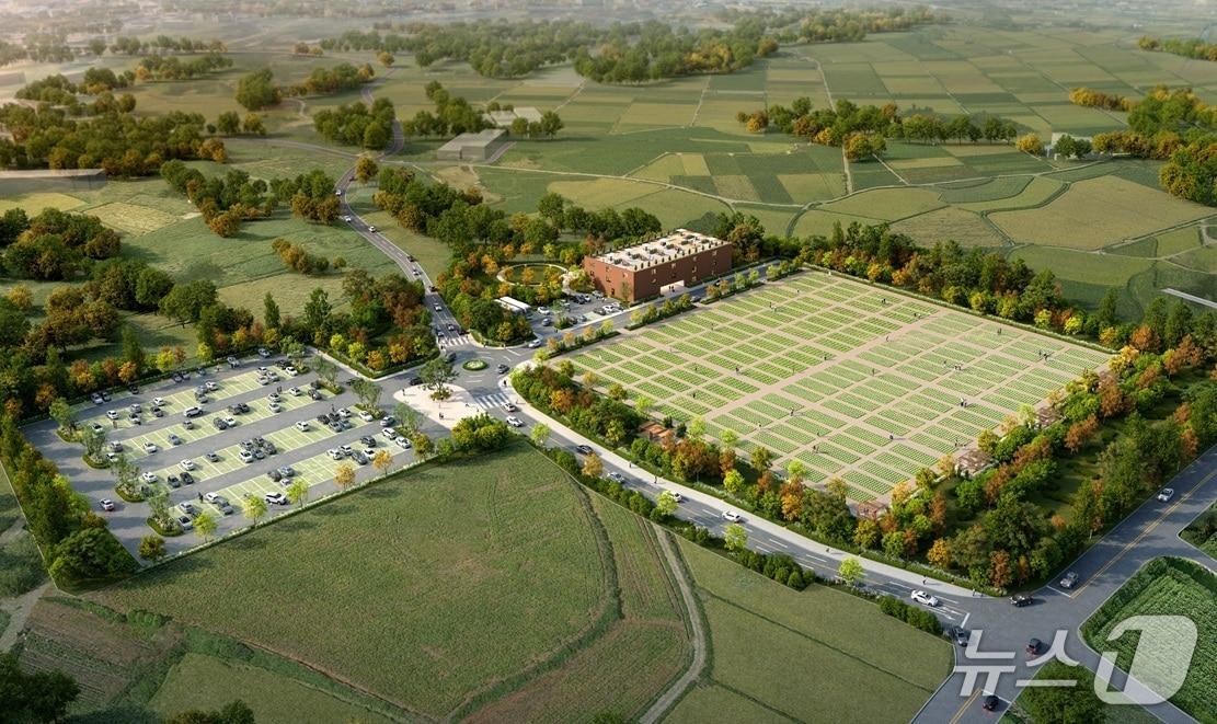 본문 이미지 - 김제 공설 추모공원 조감도./뉴스1