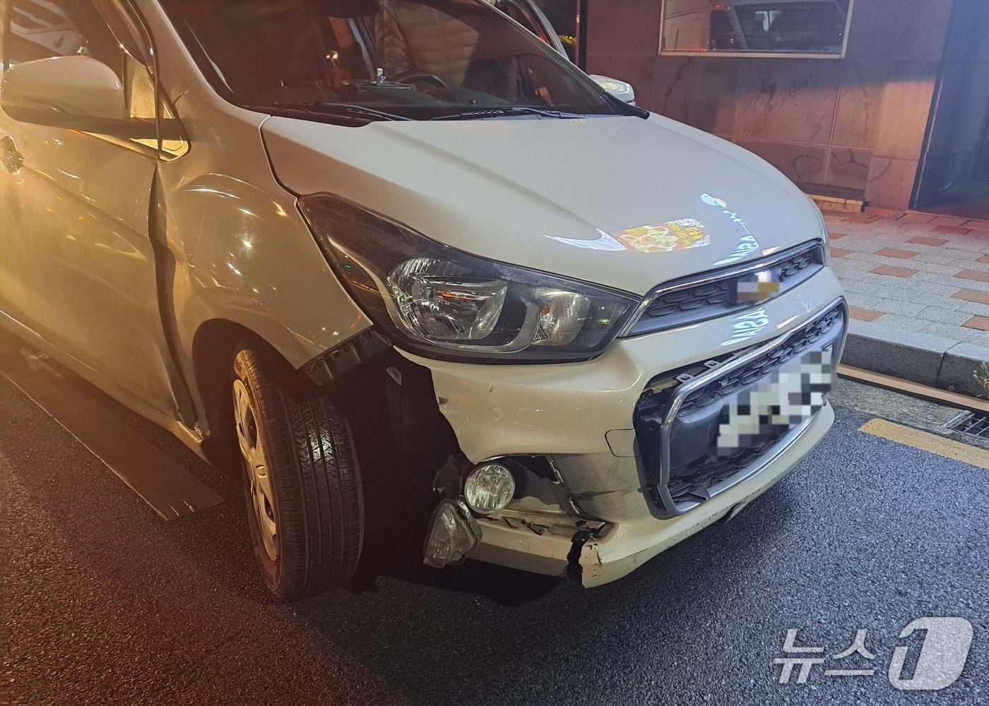 본문 이미지 - 사고 차량(독자 제공. 재판매 및 DB금지).