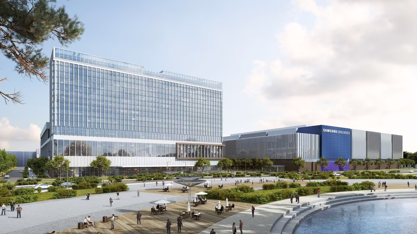 삼성바이오로직스 5공장 전경.(삼성바이오로직스 제공)/뉴스1