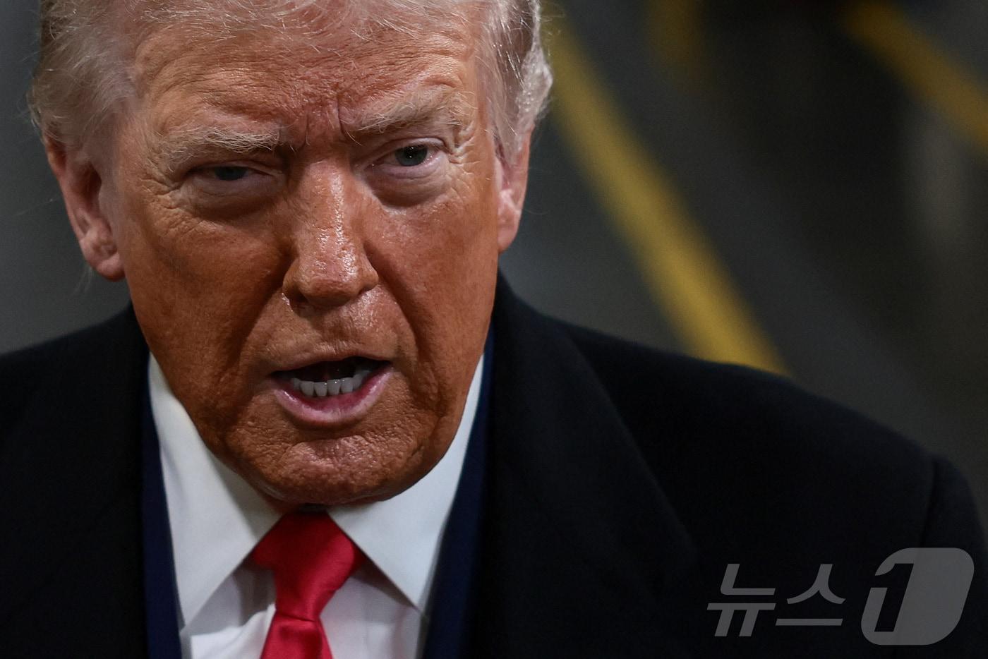 도널드 트럼프 미국 대통령. ⓒ 로이터=뉴스1 ⓒ News1 류정민 특파원