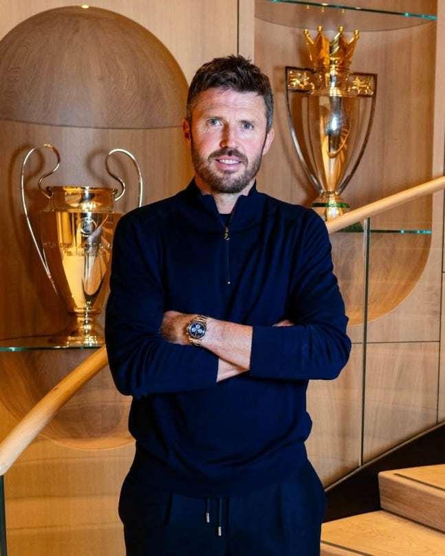 본문 이미지 - 맨유 임시 감독이 된 레전드 마이클 캐릭.(맨유 SNS 캡처)