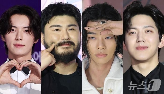 본문 이미지 - 나영석PD 새 예능에 출연하는 이채민(왼쪽부터), 카더가든,타잔,도운ⓒ 뉴스1