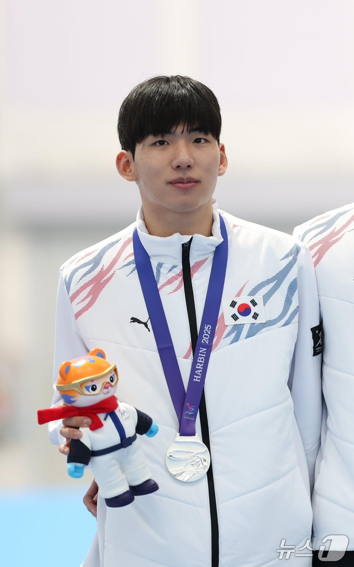 본문 이미지 - 한국 스피드스케이팅 국가대표 정재원.2025.2.11/뉴스1 ⓒ News1 이승배 기자