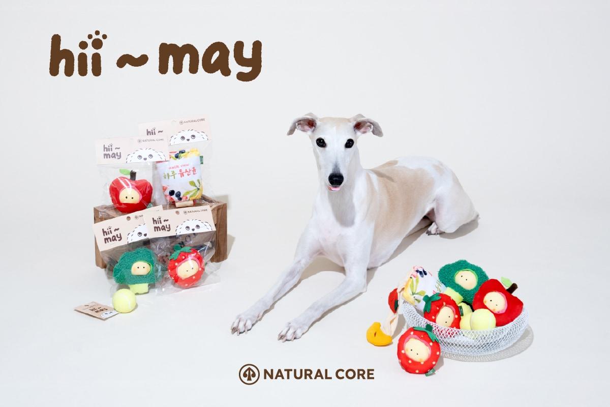 본문 이미지 - 네츄럴코어가 자사 인기 간식을 모티브로 재해석한 장난감 '하이메이(Hi-MAY)' 시리즈를 출시했다(업체 제공). ⓒ 뉴스1