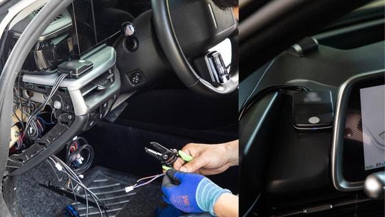 본문 이미지 - 페달오조작 방지장치 설치 모습(한국교통안전공단 제공).뉴스1 ⓒ News1