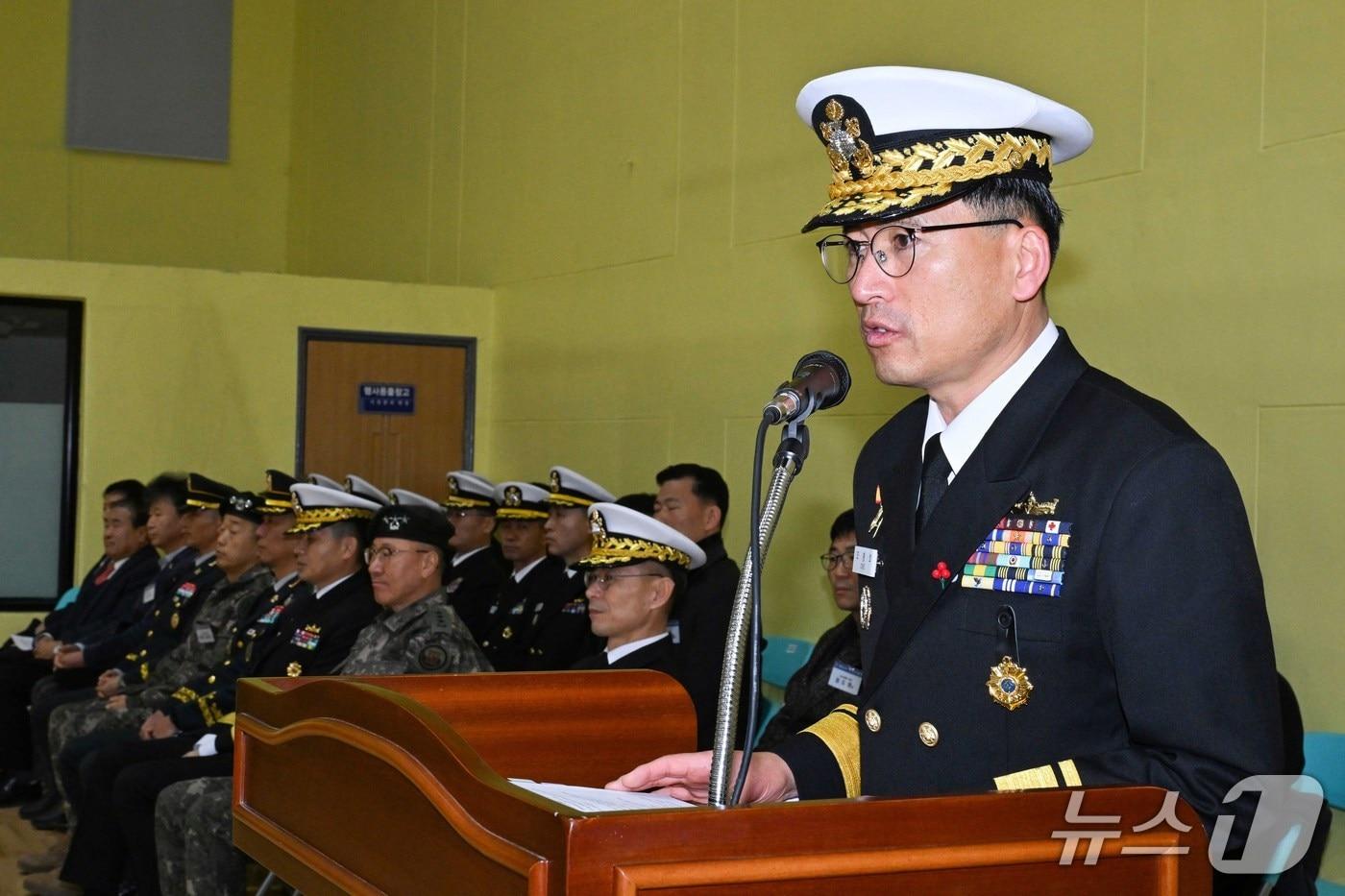 조충호 해군1함대 32대 사령관.(해군 1함대 제공, 재판매 및 DB 금지) 2026.1.14.뉴스1