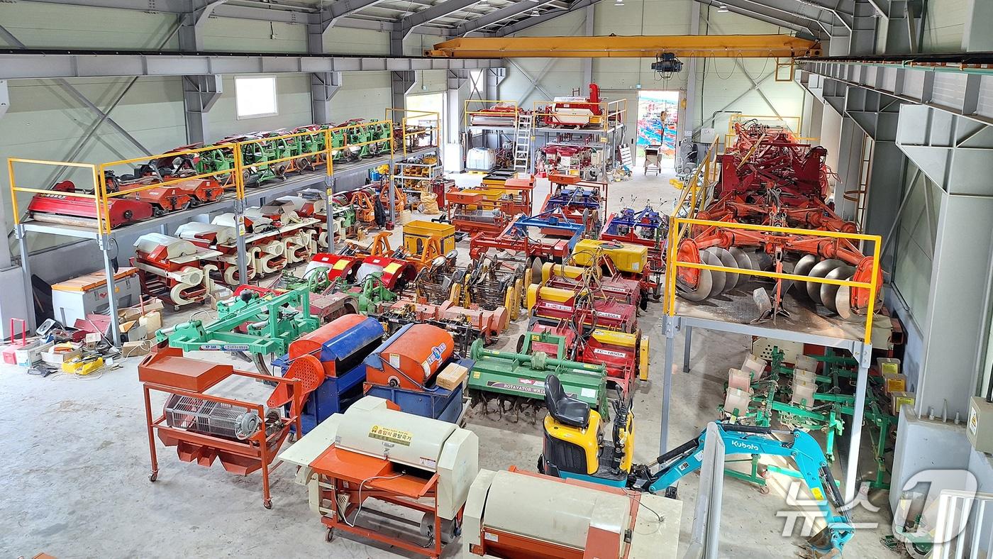 본문 이미지 - 서산시 농업기계 임대사업소에서 보유 중인 농업기계 모습(서산시 제공. 재판매 및 DB금지)2026.1.15/뉴스1