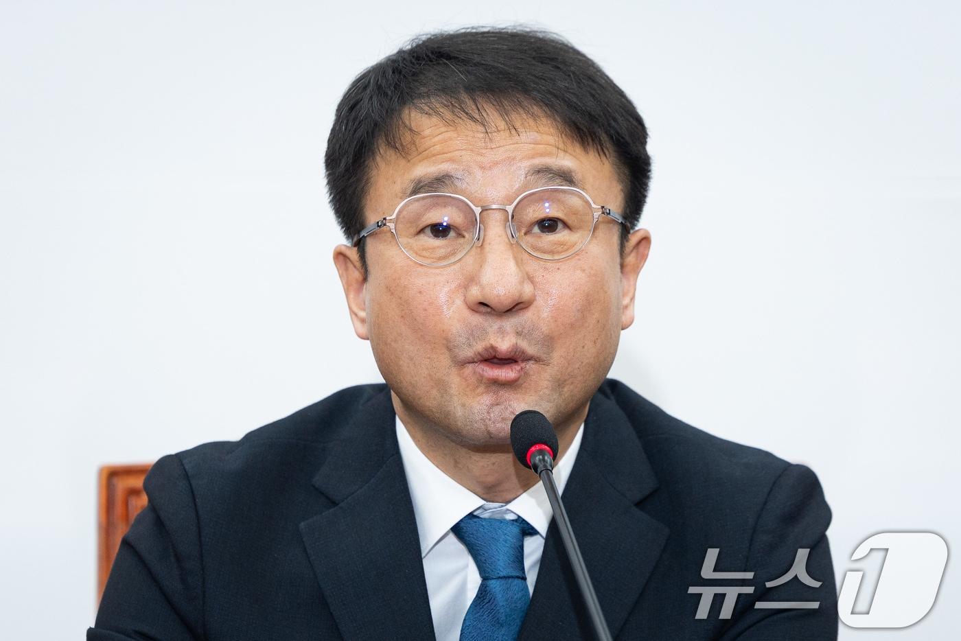 본문 이미지 - 한병도 더불어민주당 원내대표. ⓒ News1 유승관 기자