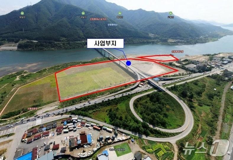 본문 이미지 - 경기 가평군 청평면 대성리 소재 파크골프장 부지.(가평군 제공. 재판매 및 DB 금지)/뉴스1 