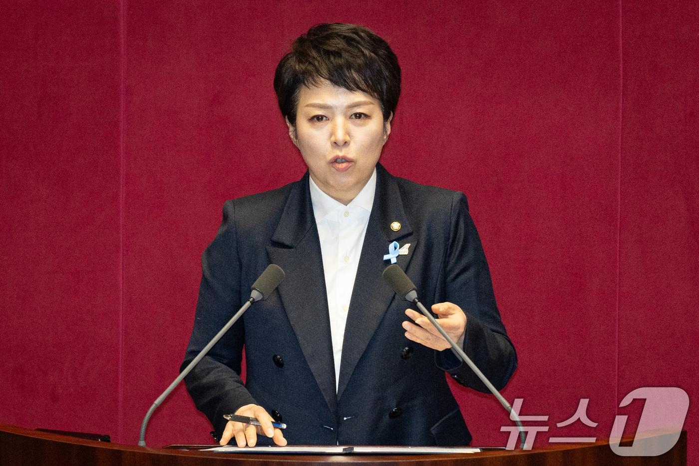 본문 이미지 - 김은혜 국민의힘 의원. 2026.1.15 ⓒ 뉴스1 유승관 기자