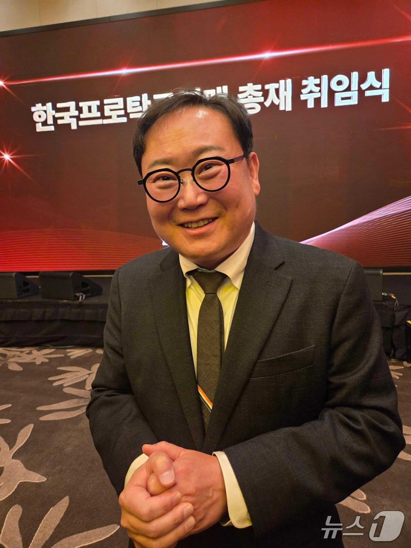 본문 이미지 - 이승원 KTTP 총재ⓒ News1 안영준 기자 