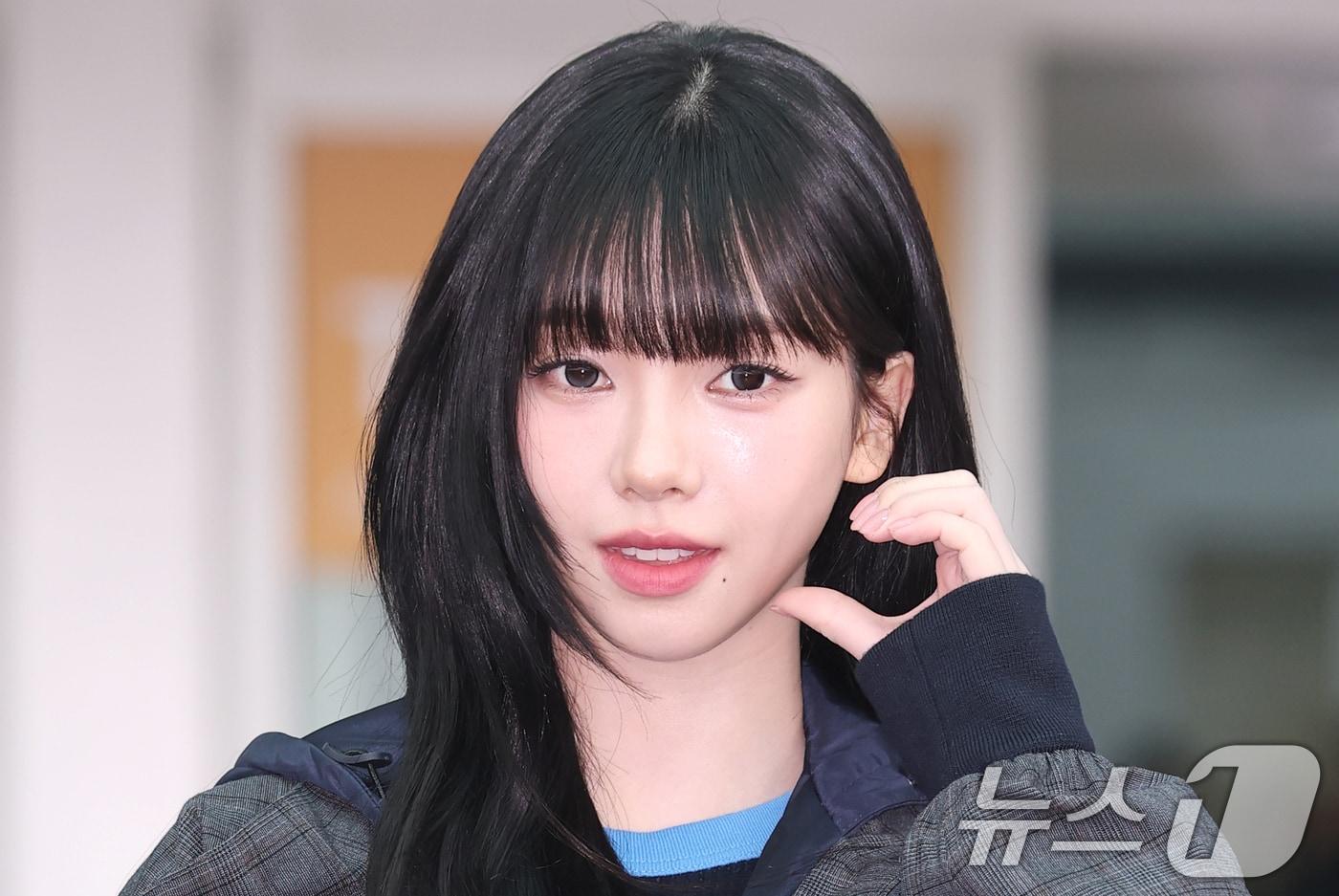 본문 이미지 - 에스파 카리나가 AI 비주얼을 뽐냈다. ⓒ News1 권현진 기자