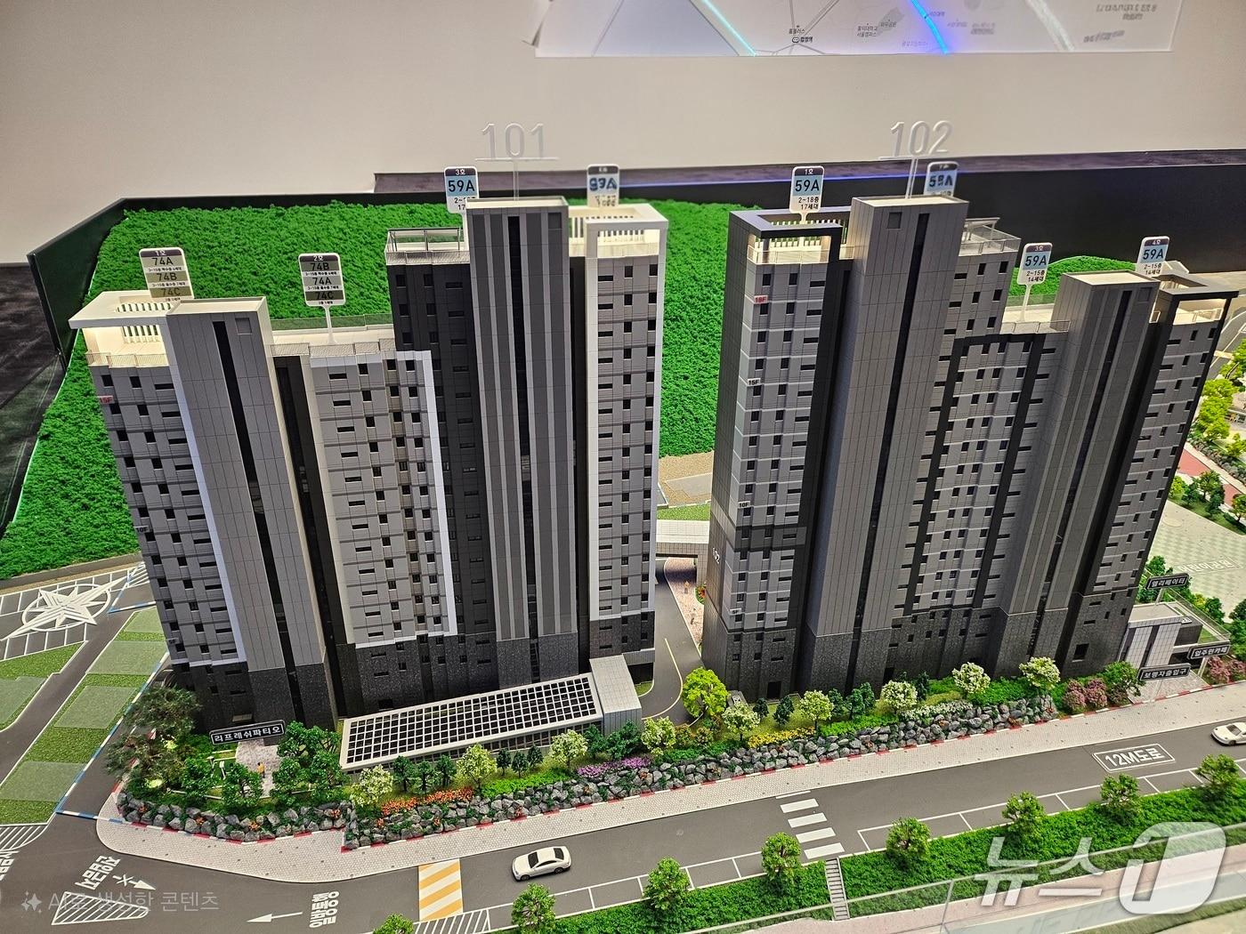 본문 이미지 -  SK에코플랜트 '드파인 연희' 견본주택. 2026. 1. 16. 오현주 기자 (뉴스1 ⓒ News1)