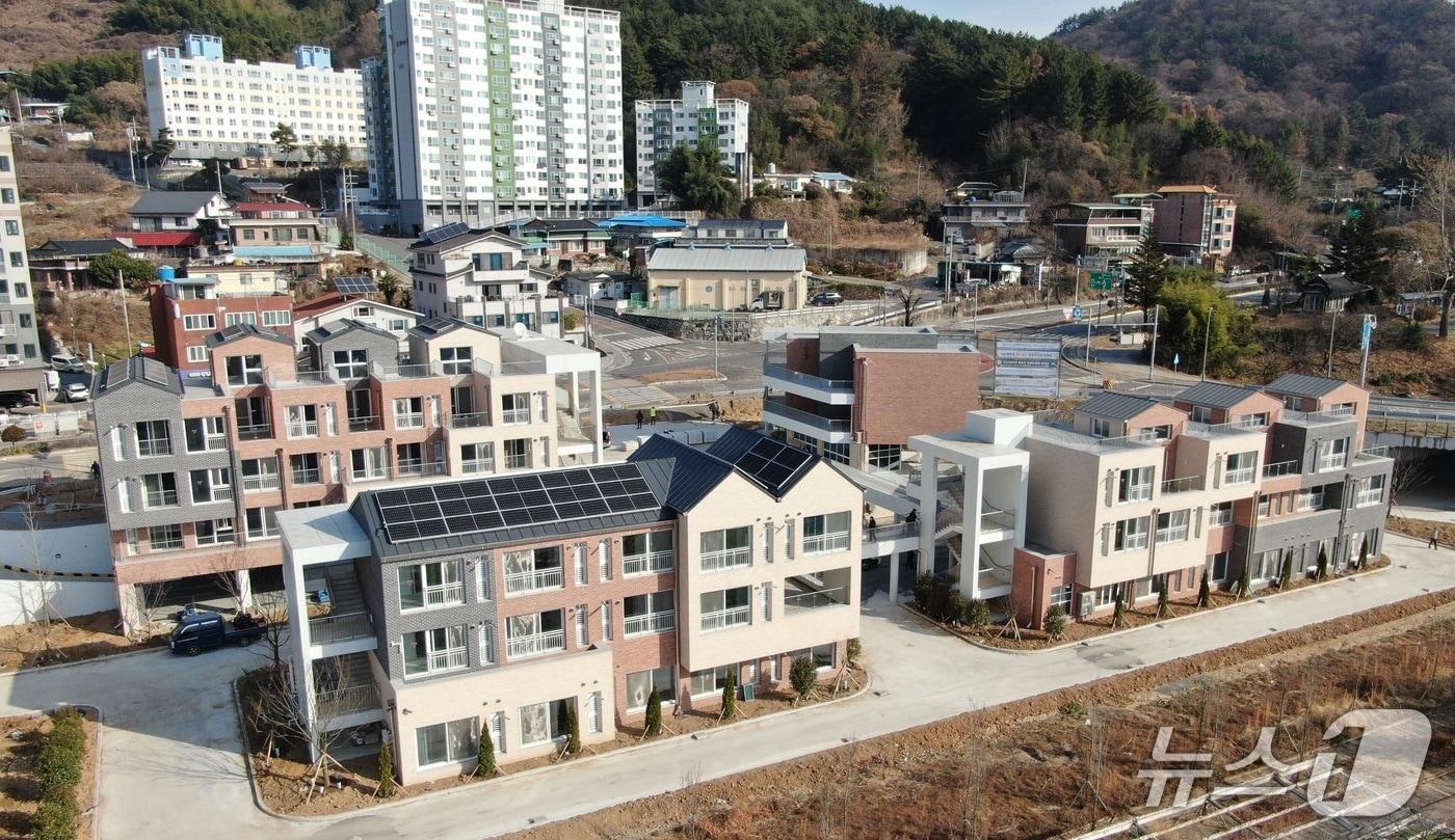 본문 이미지 - 하동군 청년타운 전경(하동군 제공. 재판매 및 DB금지).