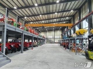 본문 이미지 - 농기계 임대사업소 모습.(고창군 제공. 재판매 및 DB 금지)