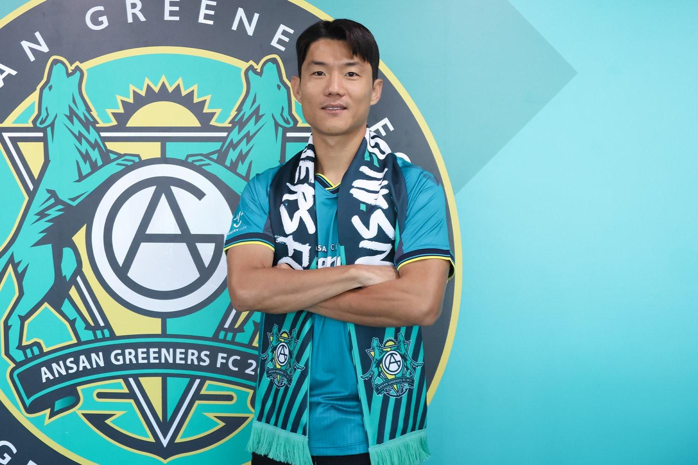 본문 이미지 -  안산 그리너스에 입단한 류승우(안산 제공)