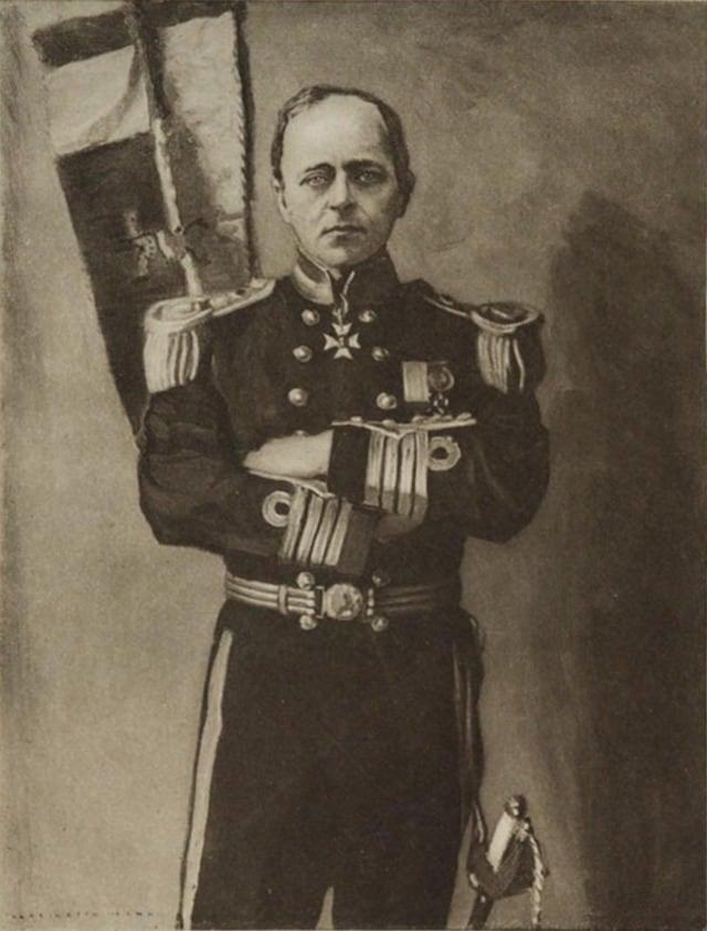 본문 이미지 - 로버트 팰컨 스콧 초상화. (출처: Harrington Mann, 1913, Public domain, via Wikimedia Commons)