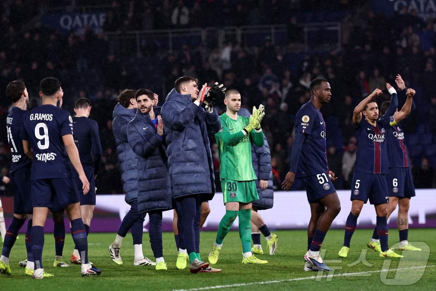 본문 이미지 - PSG가 이강인이 빠진 가운데 릴에 완승을 거뒀다.ⓒ AFP=뉴스1