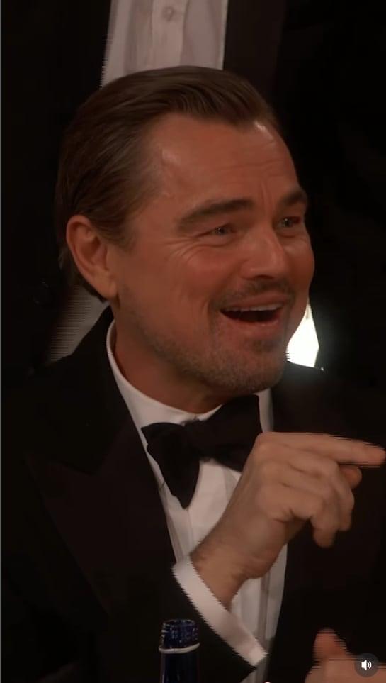 본문 이미지 - 리어나도 디캐프리오/ 골든 글로브 인스타그램 캡처