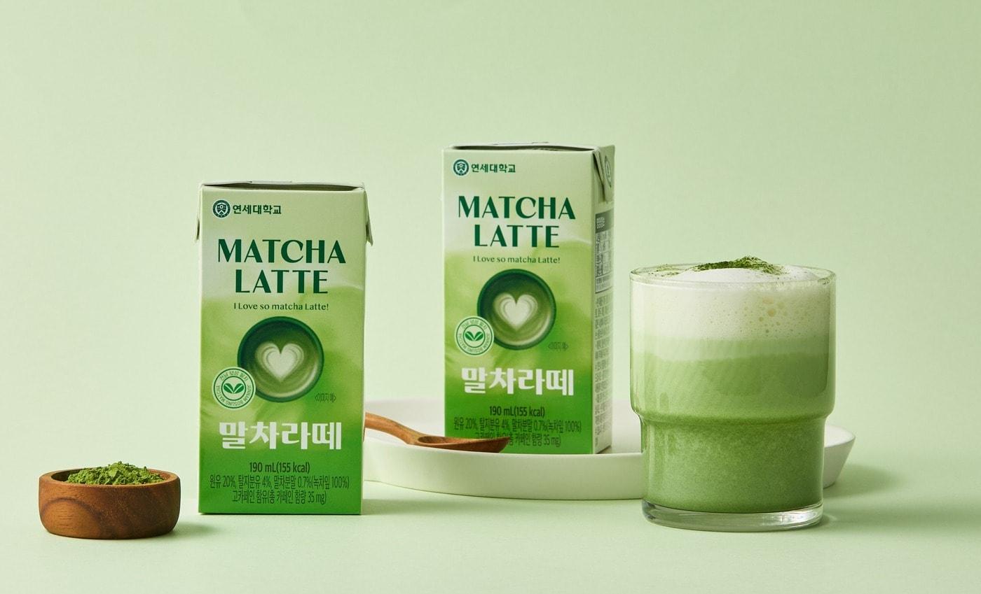 본문 이미지 - 연세 말차라떼(연세유업 제공)