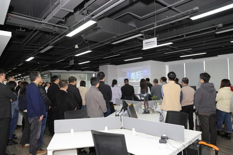 본문 이미지 - 중국 상하이에 위치한 한국타이어 중국본부에서 4일 열린 한국앤컴퍼니그룹 '프로액티브 콘서트' 현장. (한국앤컴퍼니그룹 제공)