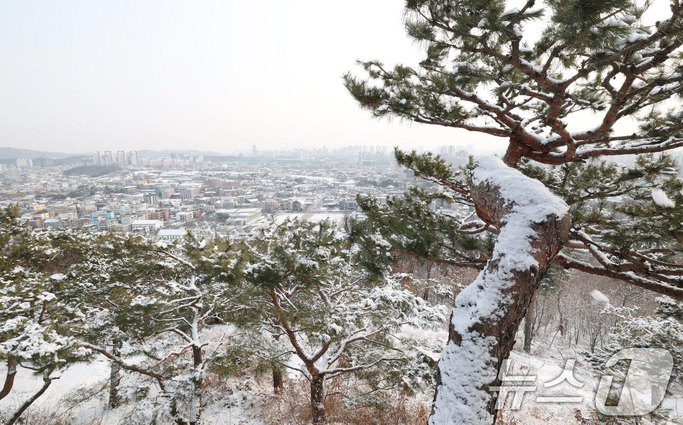 본문 이미지 - 눈 내린 풍경.