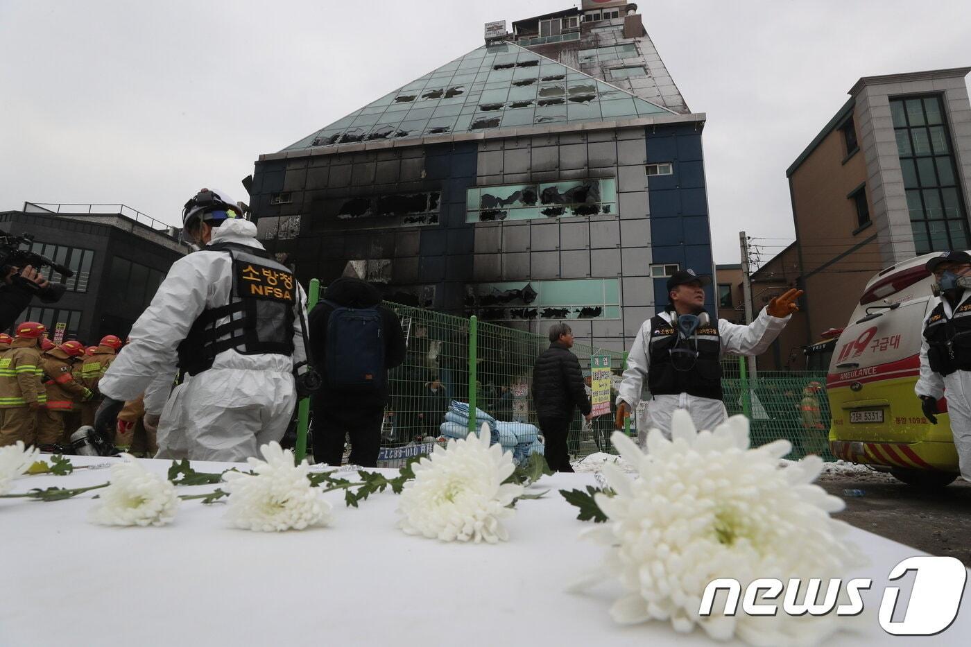 본문 이미지 -  제천 참사 현장 ⓒ News1