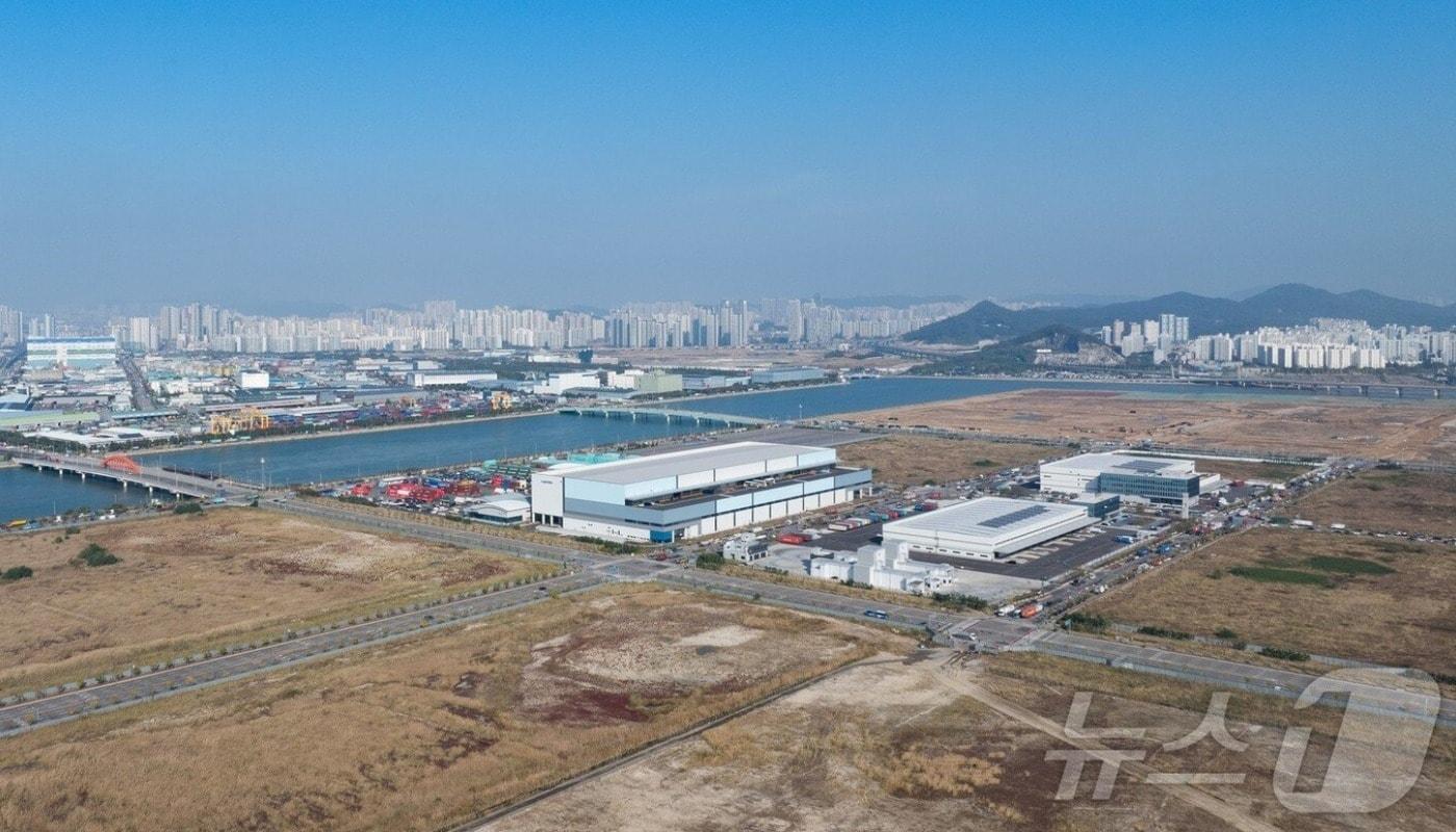 본문 이미지 - 아암물류1·2단지 전경 (IPA 제공) / 뉴스1 ⓒ News1