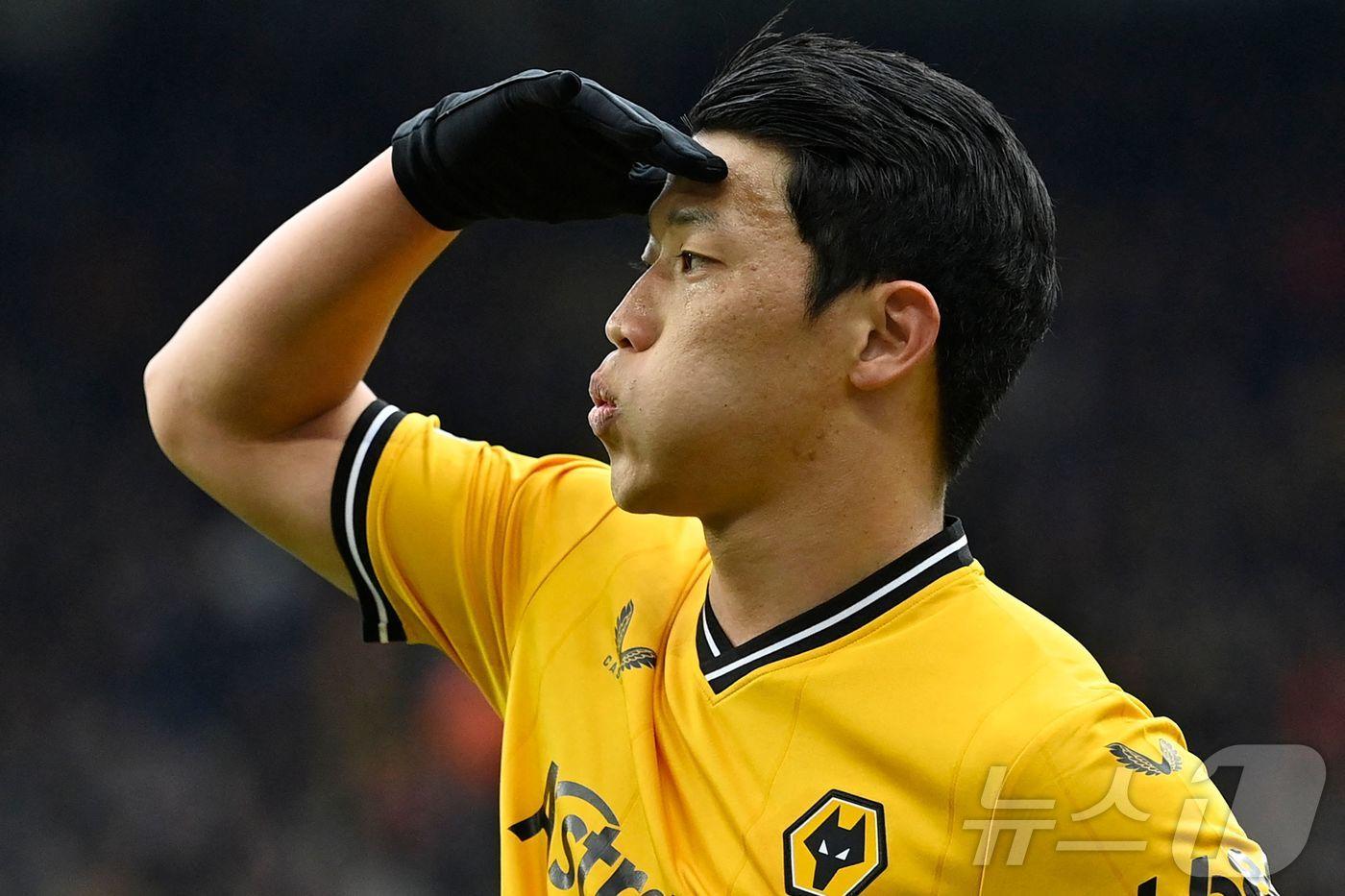 본문 이미지 - 울버햄튼의 황희찬 ⓒ AFP=뉴스1