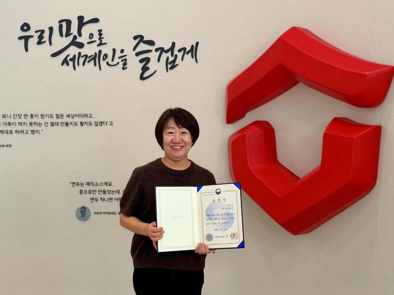 본문 이미지 - 이홍란 샘표 우리맛연구팀장(샘표 제공)