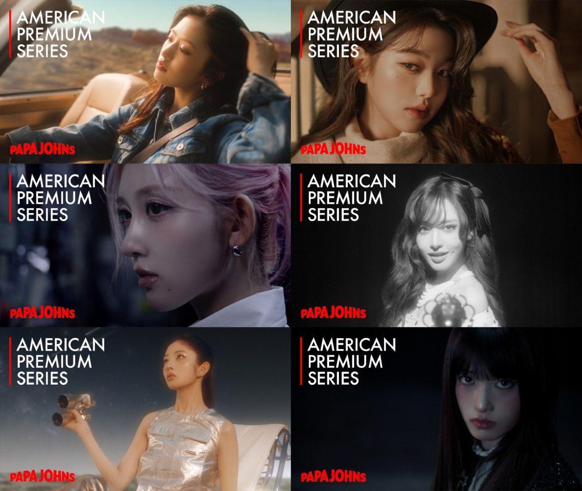 본문 이미지 - 파파존스가 아이브와 함께 한 2026년 첫 TVC.(파파존스 제공)