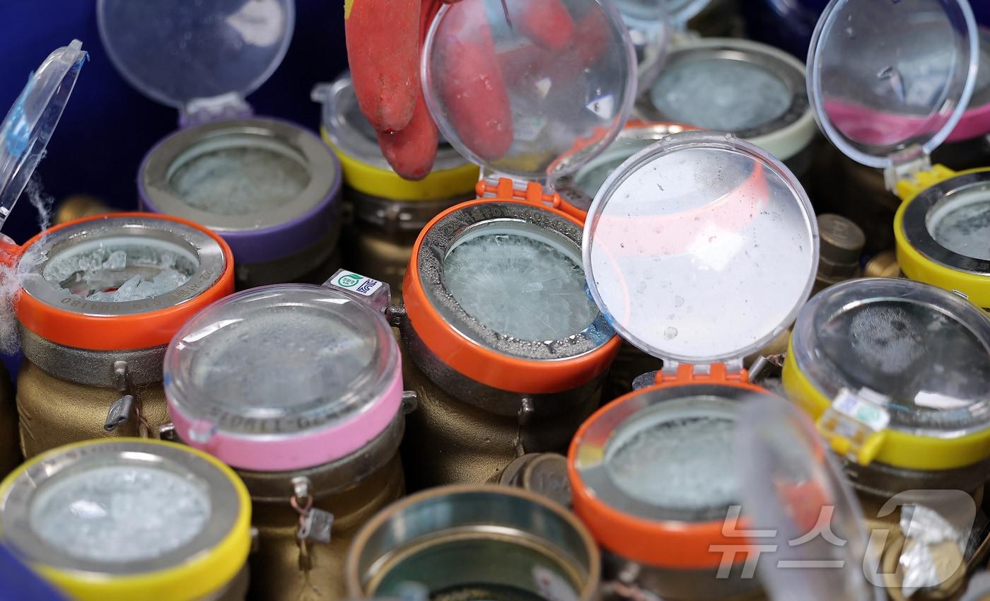 동파 계량기. 기사 이해를 돕기 위한 자료사진.(뉴스1 DB)