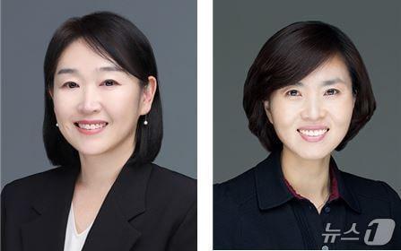 본문 이미지 - 왼쪽부터 고은영 성과관리처장·주진숙 ICT운영처장