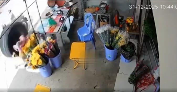 본문 이미지 - 사고 당시 현장. (브이엔익스프레스 캡처) 