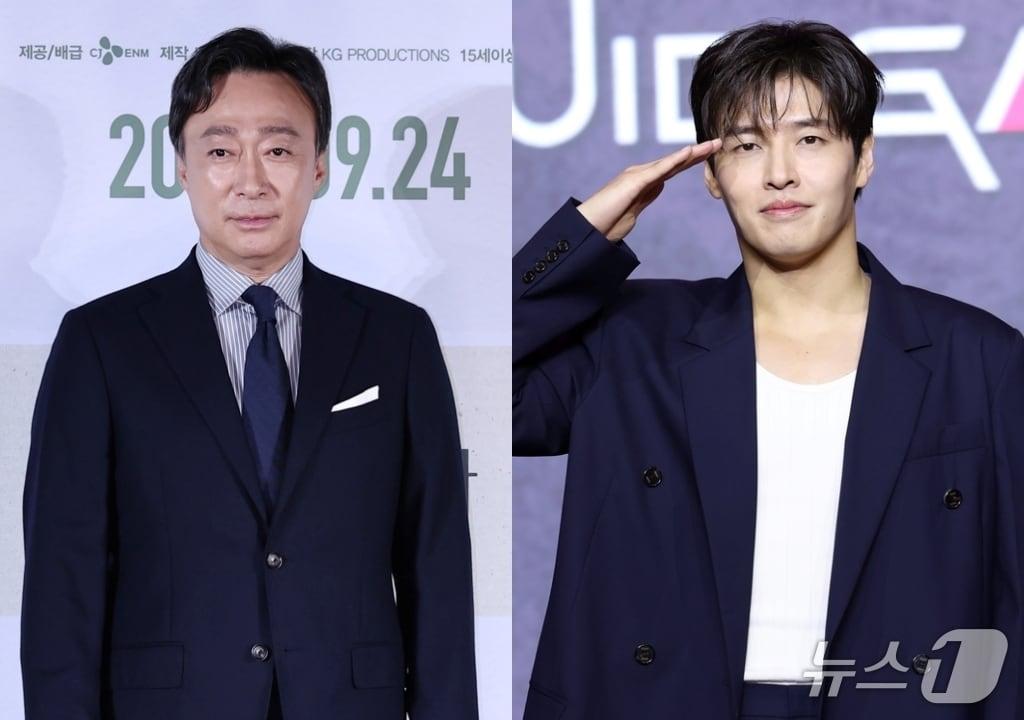 본문 이미지 - 영화 '국제시장2' 주연  배우 이성민(왼쪽) 강하늘 / 뉴스1 DB