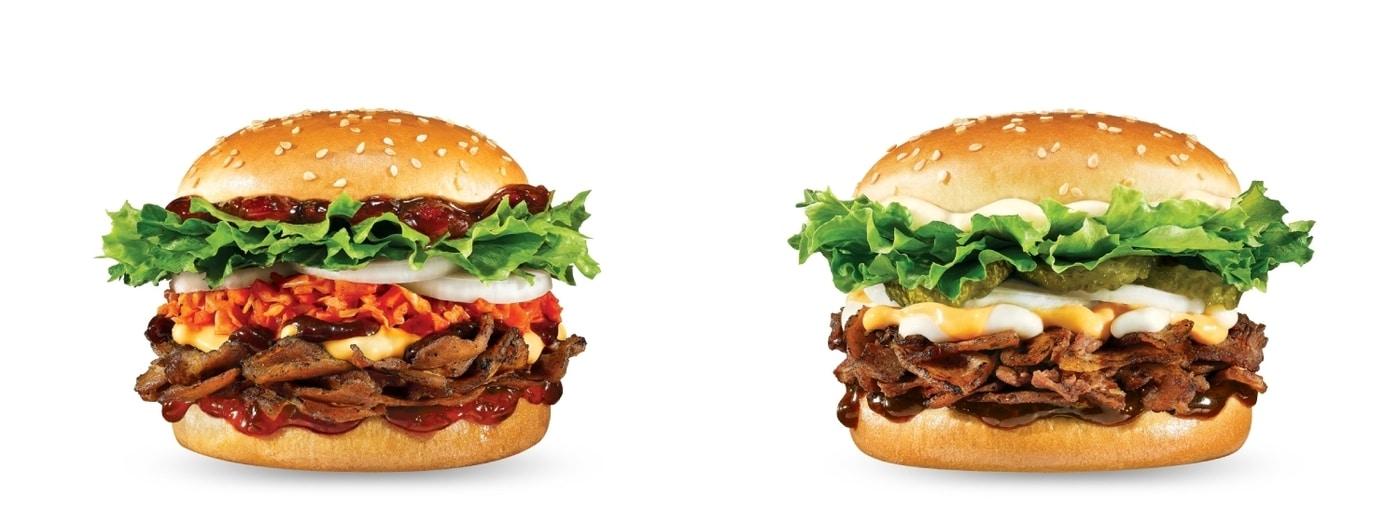 본문 이미지 - 2026년 새해 첫 신메뉴 직화불고기버거 2종(맘스터치 제공)