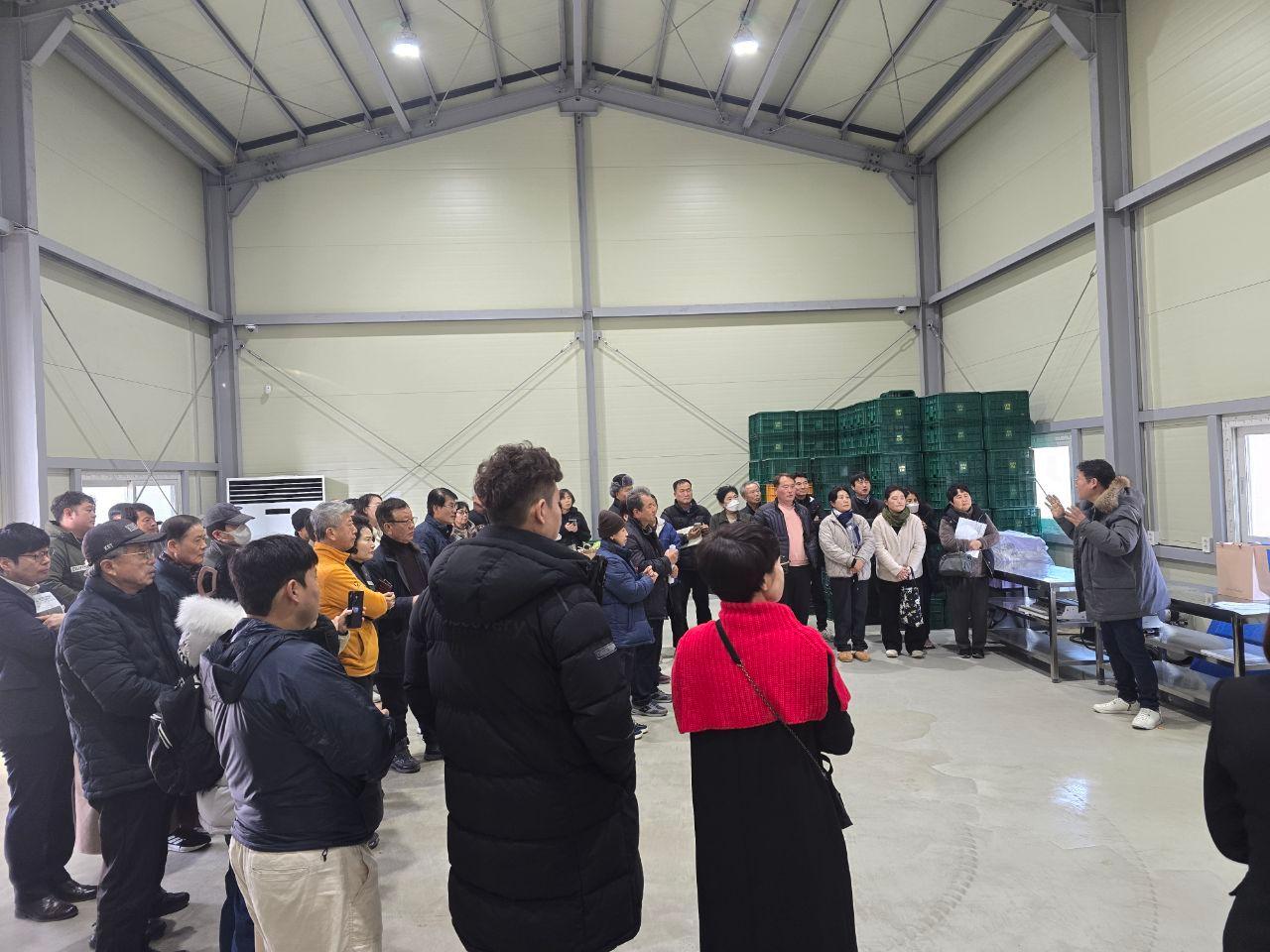 본문 이미지 - '파머스161 출하 실무교육' 진행 모습.(부여군 제공. 재판매 및 DB금지)/뉴스1