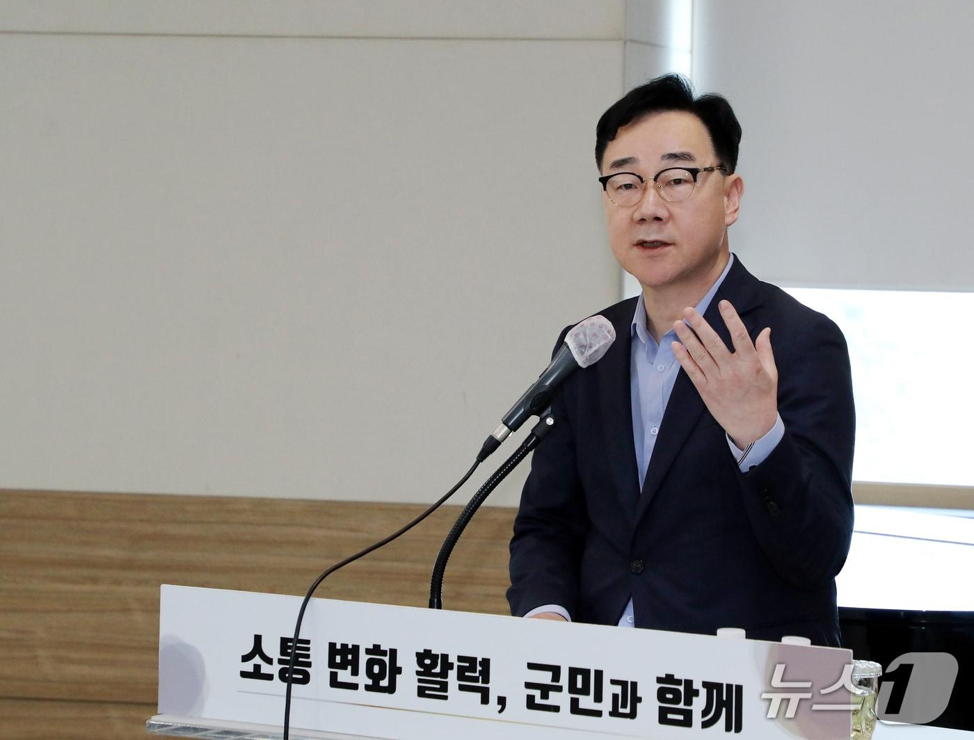 본문 이미지 - 하승철 하동군수.(하동군 제공. 재판매 및 DB금지)