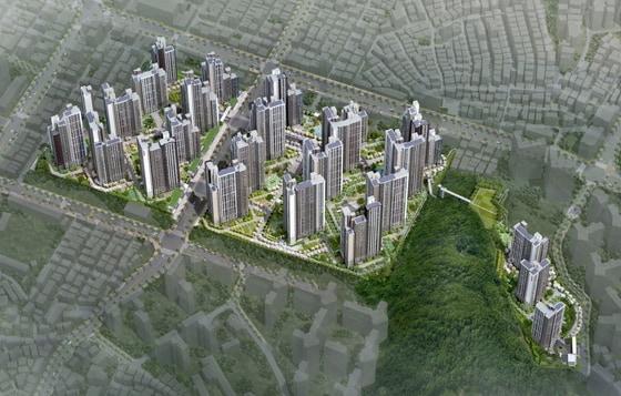 본문 이미지 -  힐스테이트 광명11 조감도(현대건설 제공) 뉴스1 ⓒ News1 