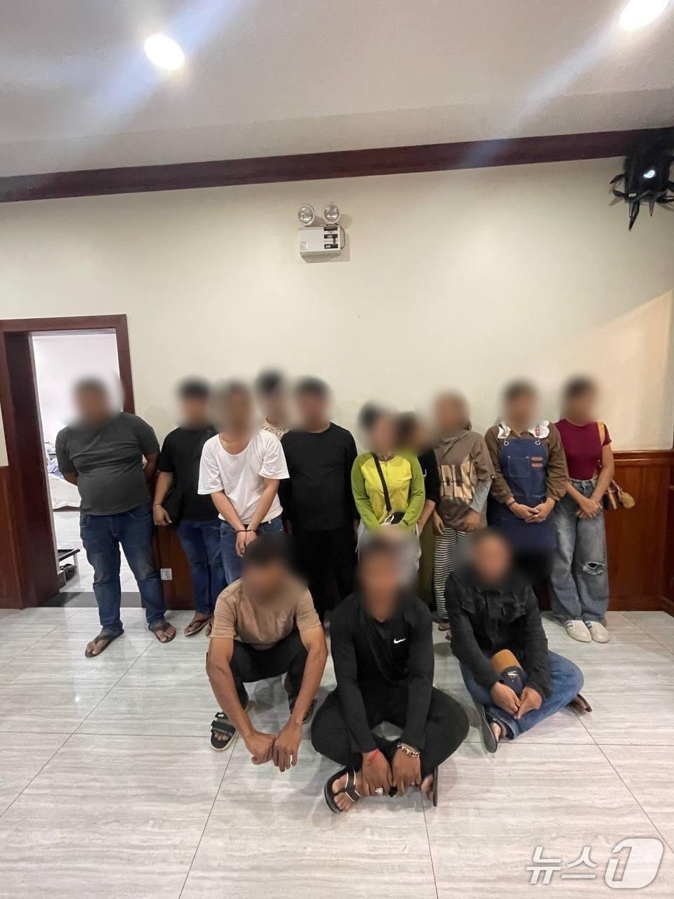 본문 이미지 - 캄보디아 범죄조직 (경기북부경찰청 제공) /뉴스1