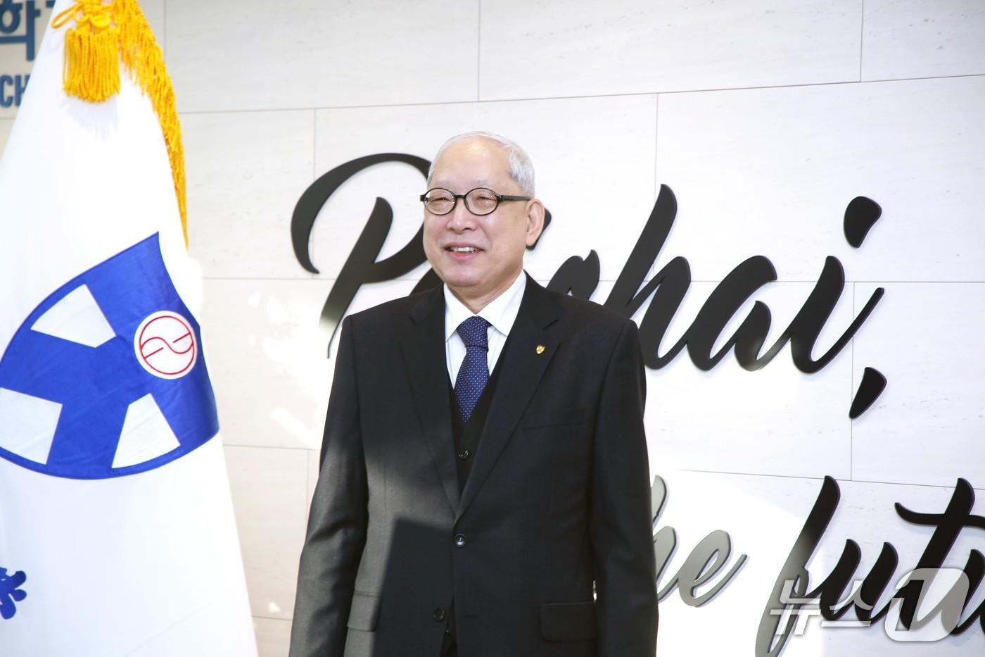 본문 이미지 - 황문찬 학교법인 배재학당 이사장(배재대 제공.재판매 및 DB금지)/뉴스1