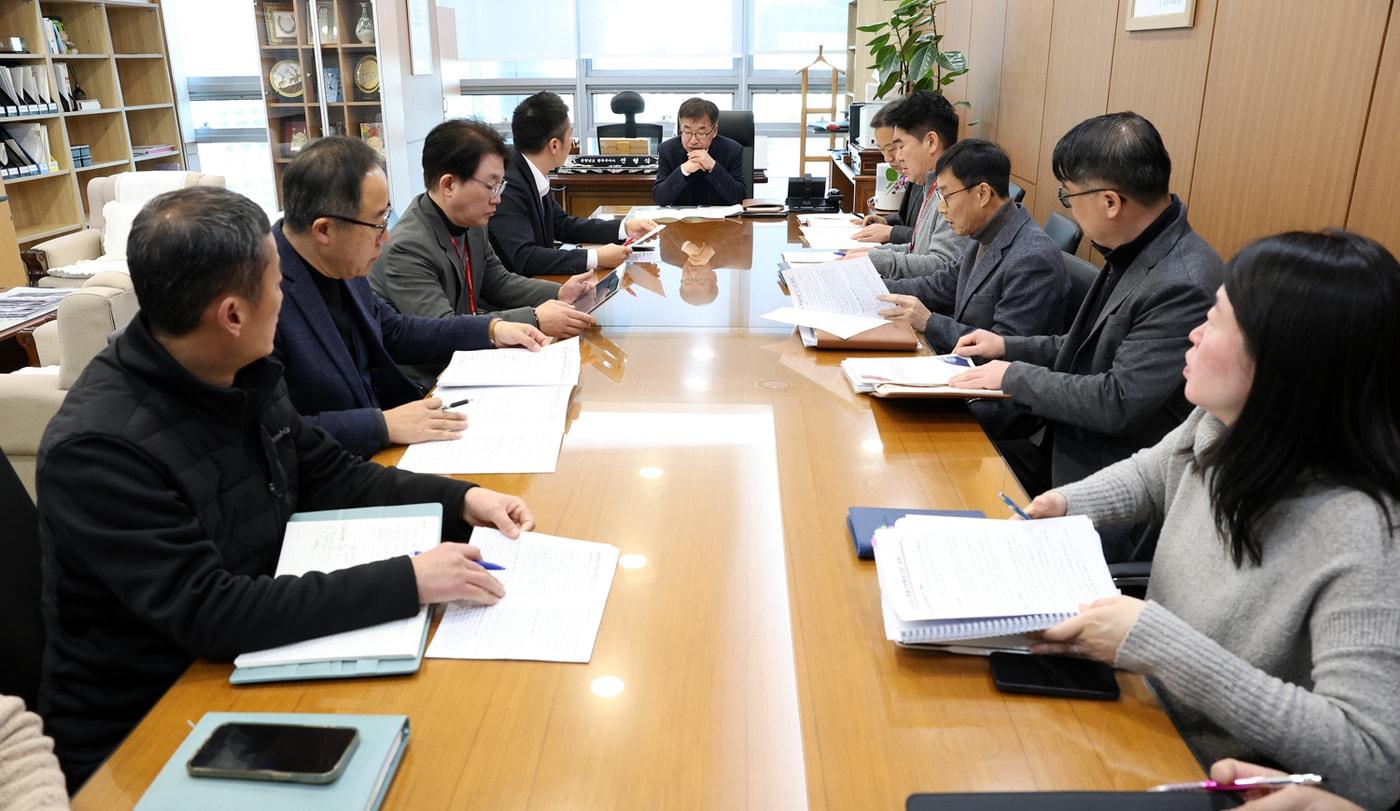 본문 이미지 - '행정통합 특별법 특례 원안 반영 테스크포스' 2차 회의 진행 모습.(충남도 제공. 재판매 및 DB금지)/뉴스1